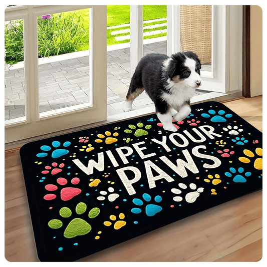 “Wipe Your Paws” doorMat™