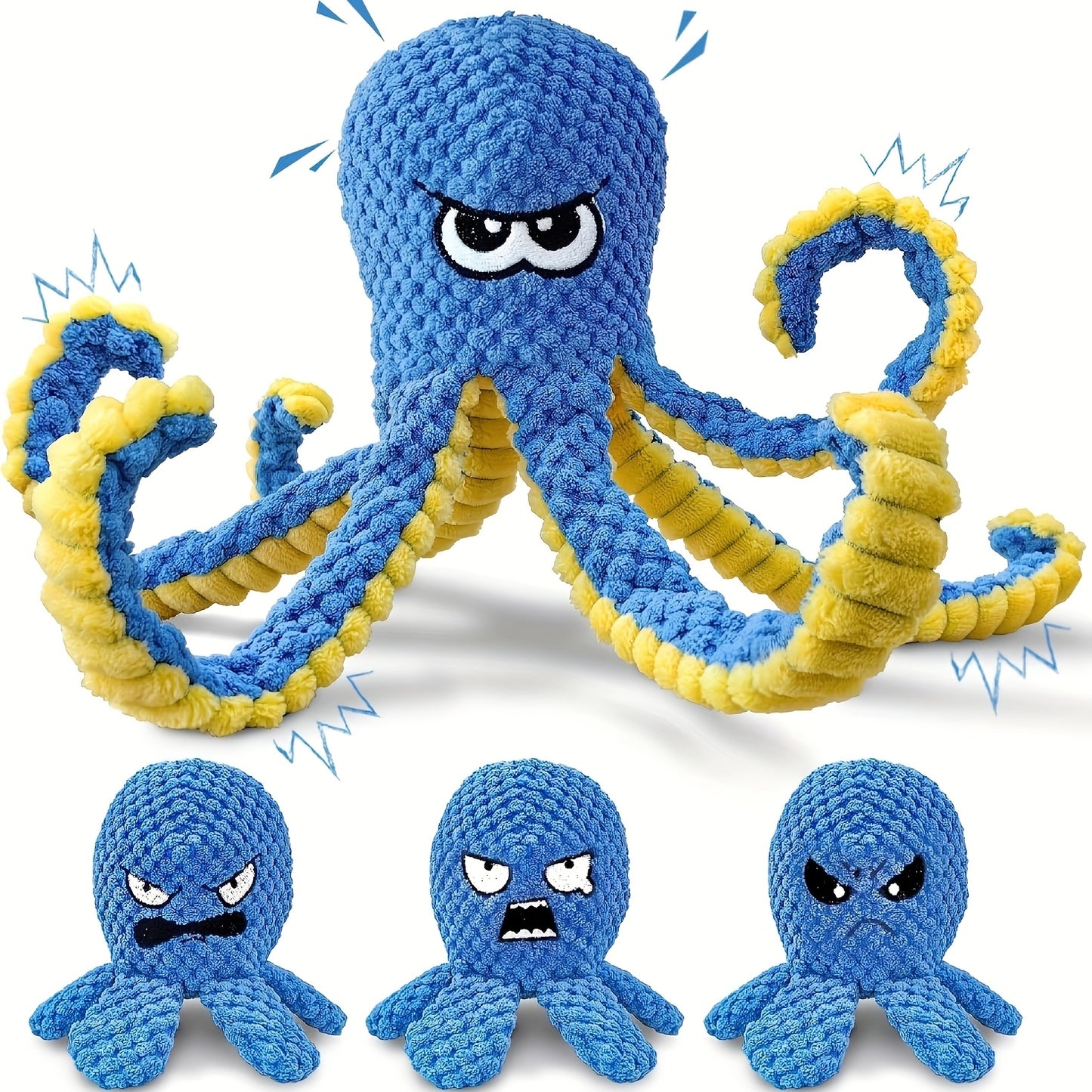 Octopus Crinkle Tug Toy™