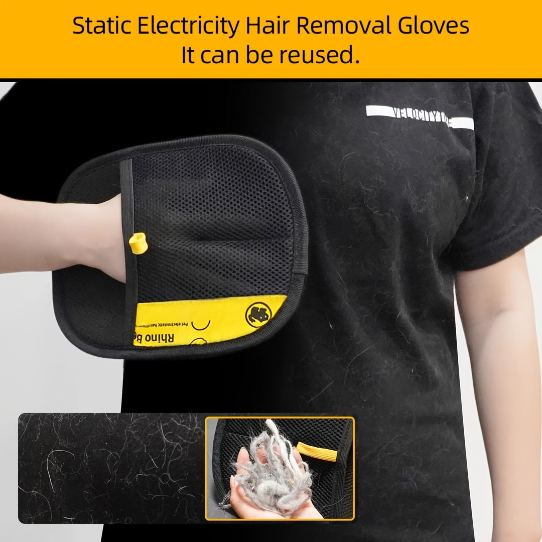 StaticLift Grooming Gloves™