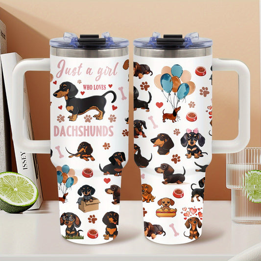 Dog Lover Glass Tumbler™