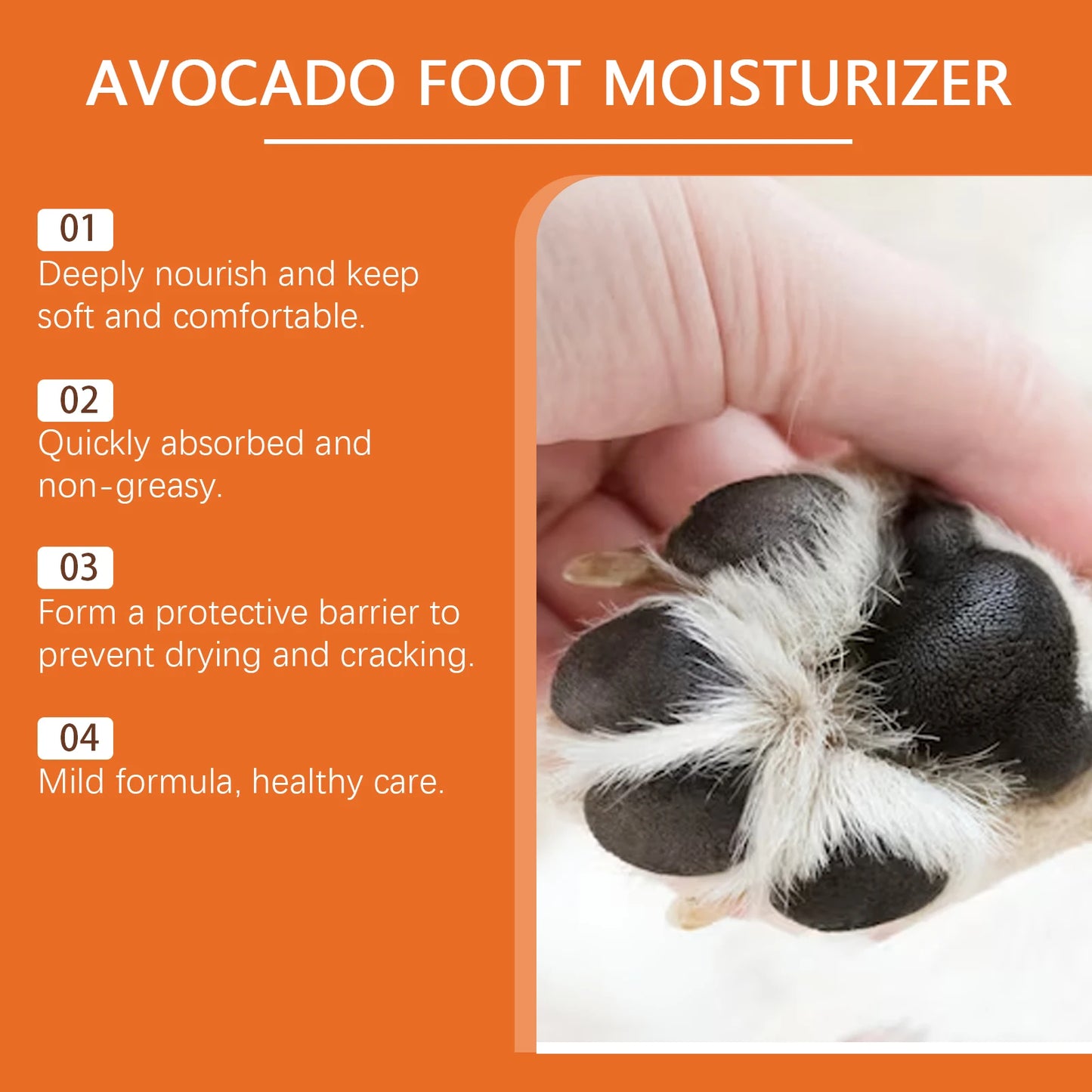 Yegbong 15g Pet Paw Care Balm furvana tm Moisturizing Feet Repair Dry Nose Cracking Paw Itchy Relieve Nourish Skin Cat Dog Paw Care Balm