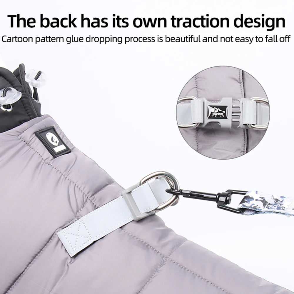 Winter Warm Thicken Pet Dog furvana tm Jacket Waterproof Dog Clothes for Small Medium Dogs Puppy Coat Chihuahua French Bulldog Pug Clothing