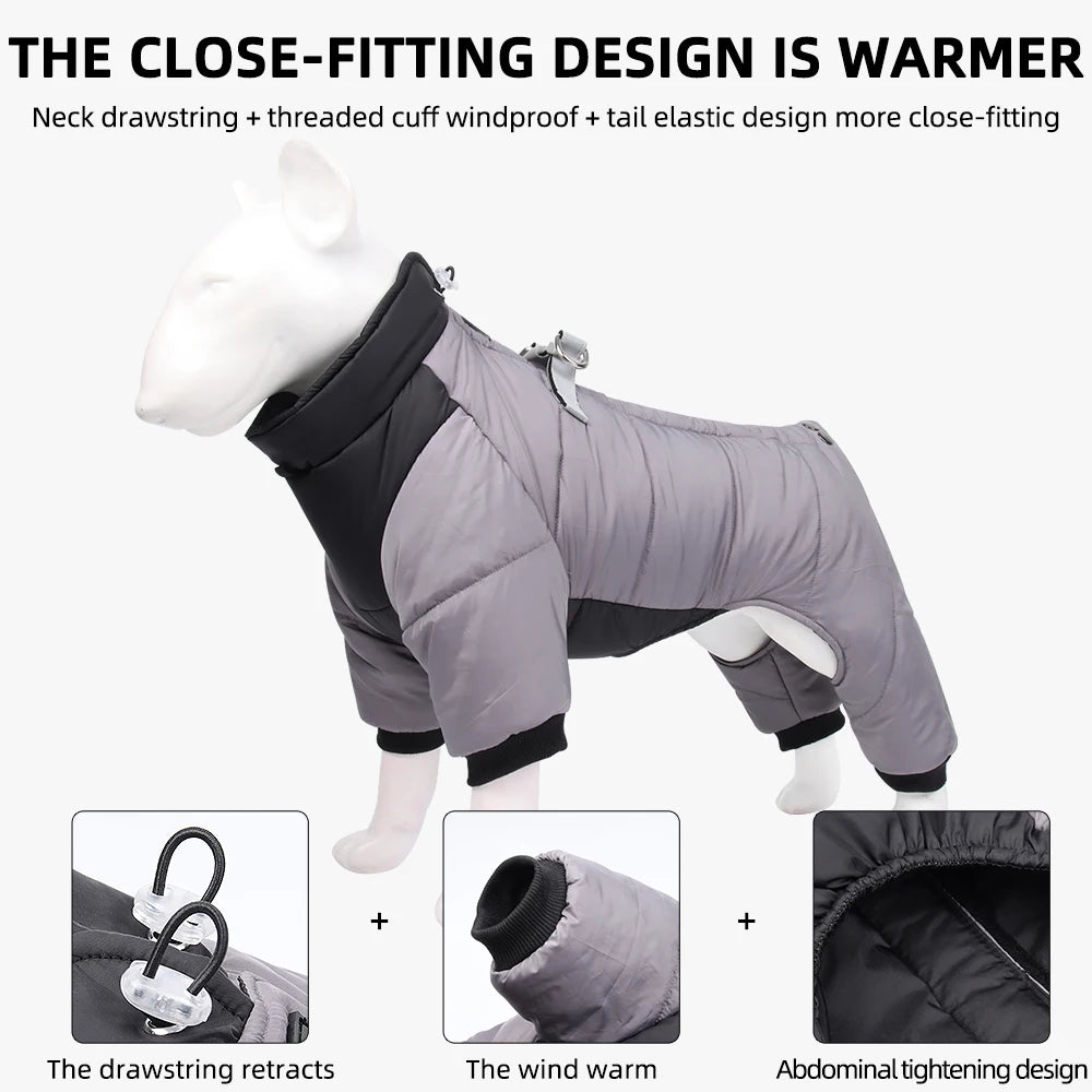 Winter Warm Thicken Pet Dog furvana tm Jacket Waterproof Dog Clothes for Small Medium Dogs Puppy Coat Chihuahua French Bulldog Pug Clothing