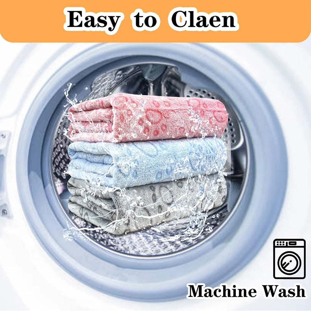 1pcs Ultra-Soft Paw Print Dog Blankets  furvana tm- Machine Washable, Cozy Pet Pillow Pads for Indoor & Outdoor Use - Ideal for Small to La