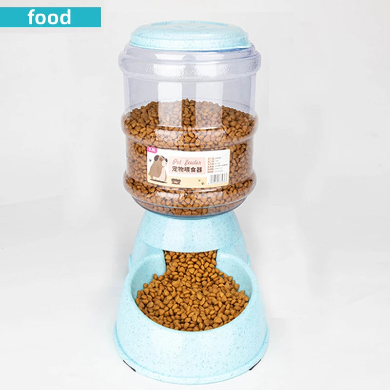 Large Capacity Pet Feeder Bowls by Furvana