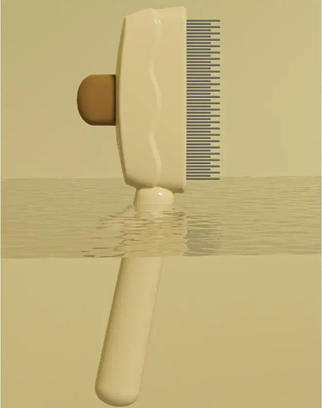 Dog Comb Massage Dog Brush furvana tm Automatic Pet Hair Remover Self Cleaning Cat Brush Dogs Grooming One Button Hair Comb Pet Products