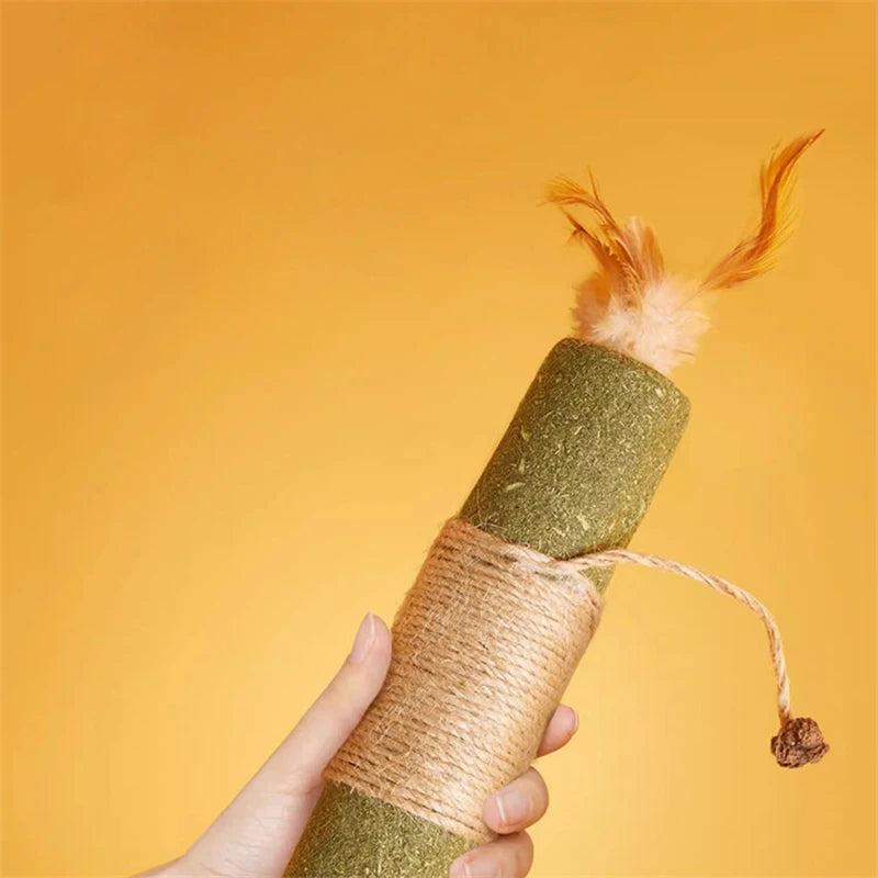 Smart Cat Toys Interactive  furvana tmBall Plush Electric Catnip Training Toy Kitten Touch Sounding Pet Product Squeak Toy Ball Cat Supplie