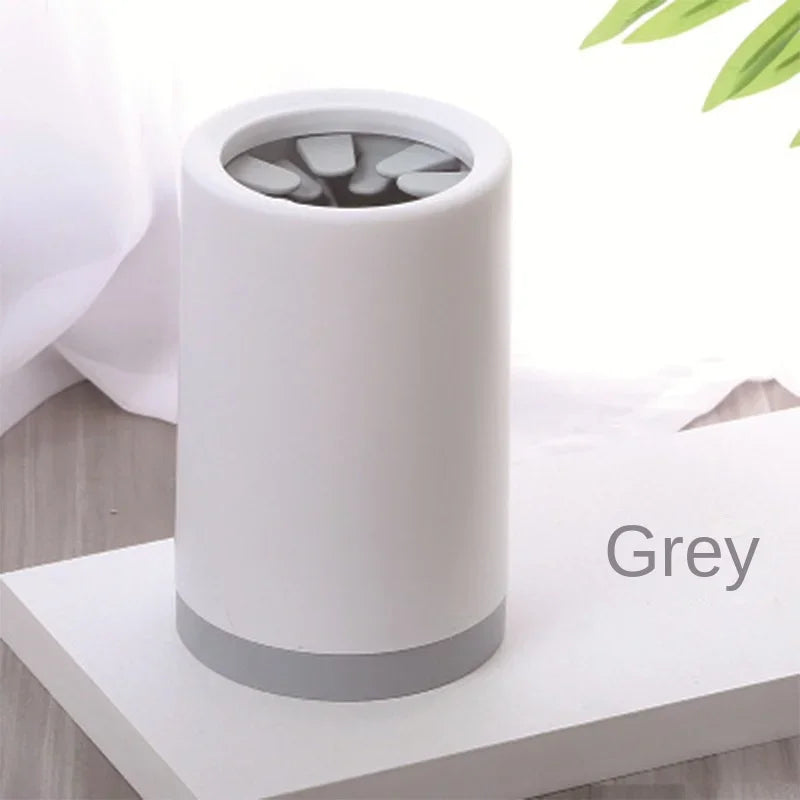 Pet Foot Washer Cup Silicone Soft furvana tm Foot Cup Cat Foot Cleaning Bucket Dog Paw Cleaner Cup Manual Quick Feet Wash Cleaner