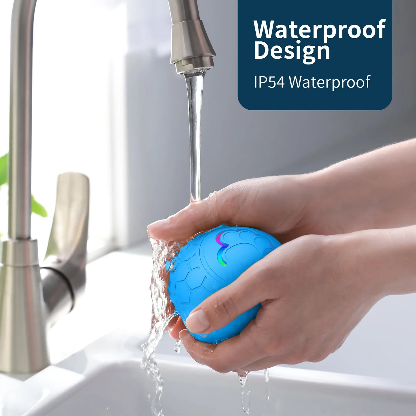 Smart Dog Toy Ball Electronic Interactive  furvana tmPet Toy Ball USB Automatic Bouncing Rolling Toy Ball With RGB Lights Puppy Cat Product