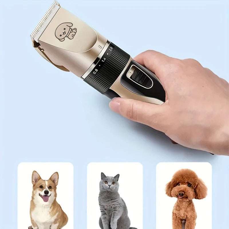 Pet Hair Trimmer Kit Electric furvana tm Precision Clippers Perfect for Professional Grooming at Home, Ideal for Dogs and Cats
