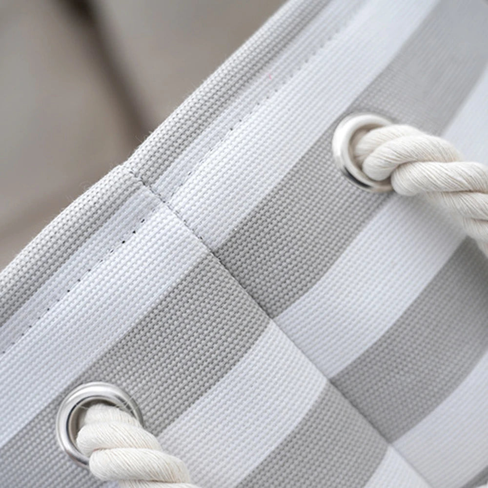 Striped Claw Round Dog Pet Toy Basket  furvana tmStorage Box with Handle Pet Supplies