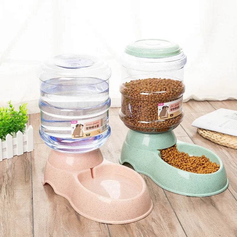 Large Capacity Pet Feeder Bowls by Furvana