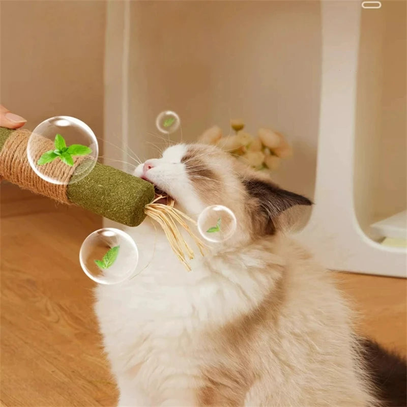 Smart Cat Toys Interactive  furvana tmBall Plush Electric Catnip Training Toy Kitten Touch Sounding Pet Product Squeak Toy Ball Cat Supplie