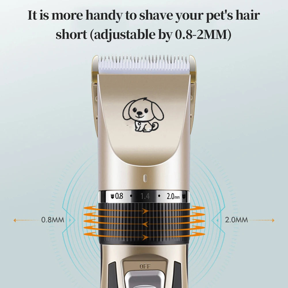 Pet Clipper Grooming Kit Rechargeabl furvana tme Pet Hair Trimmer Shaver Haircut Set For Cat Dog Hair Cutting Remover Machine Professional