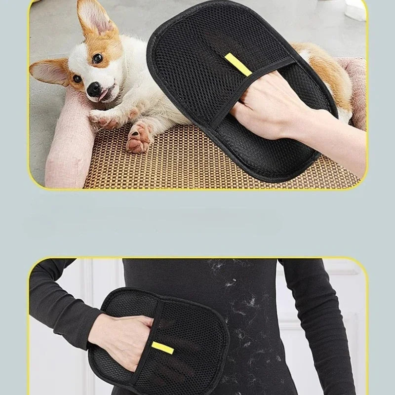 Pet Hair Remover Portable Washable Clothes furvana tm Hair Dehairing Gloves Pet Cleaning Products Pet Accessories