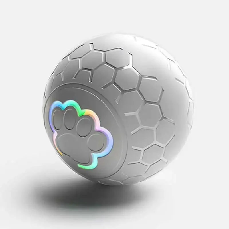 Smart Dog Toy Ball Electronic Interactive  furvana tmPet Toy Ball USB Automatic Bouncing Rolling Toy Ball With RGB Lights Puppy Cat Product