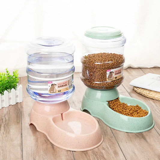 Large Capacity Pet Feeder Bowls by Furvana