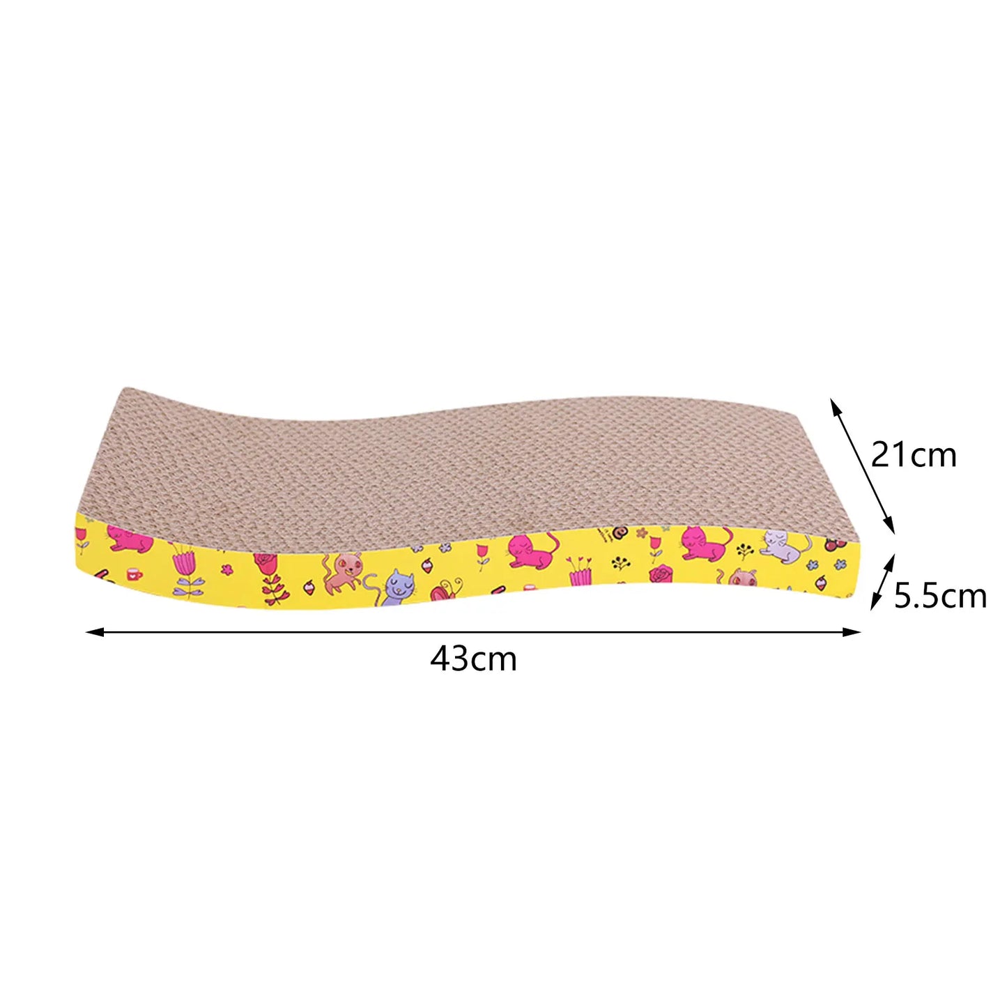 Cat Scratchers Cardboard Corrugate furvana tmd Paper Durable Furniture Protection Pet Sofa Cat Scratch Bed for Indoor Cats Kittens Rest