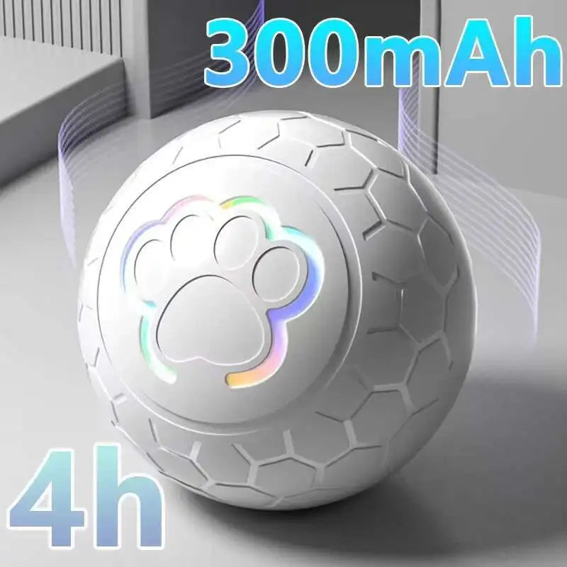 Smart Dog Toy Ball Electronic  furvana tmInteractive Pet Toy Ball USB Automatic Bouncing Rolling Toy Ball With RGB Lights Puppy Cat Product