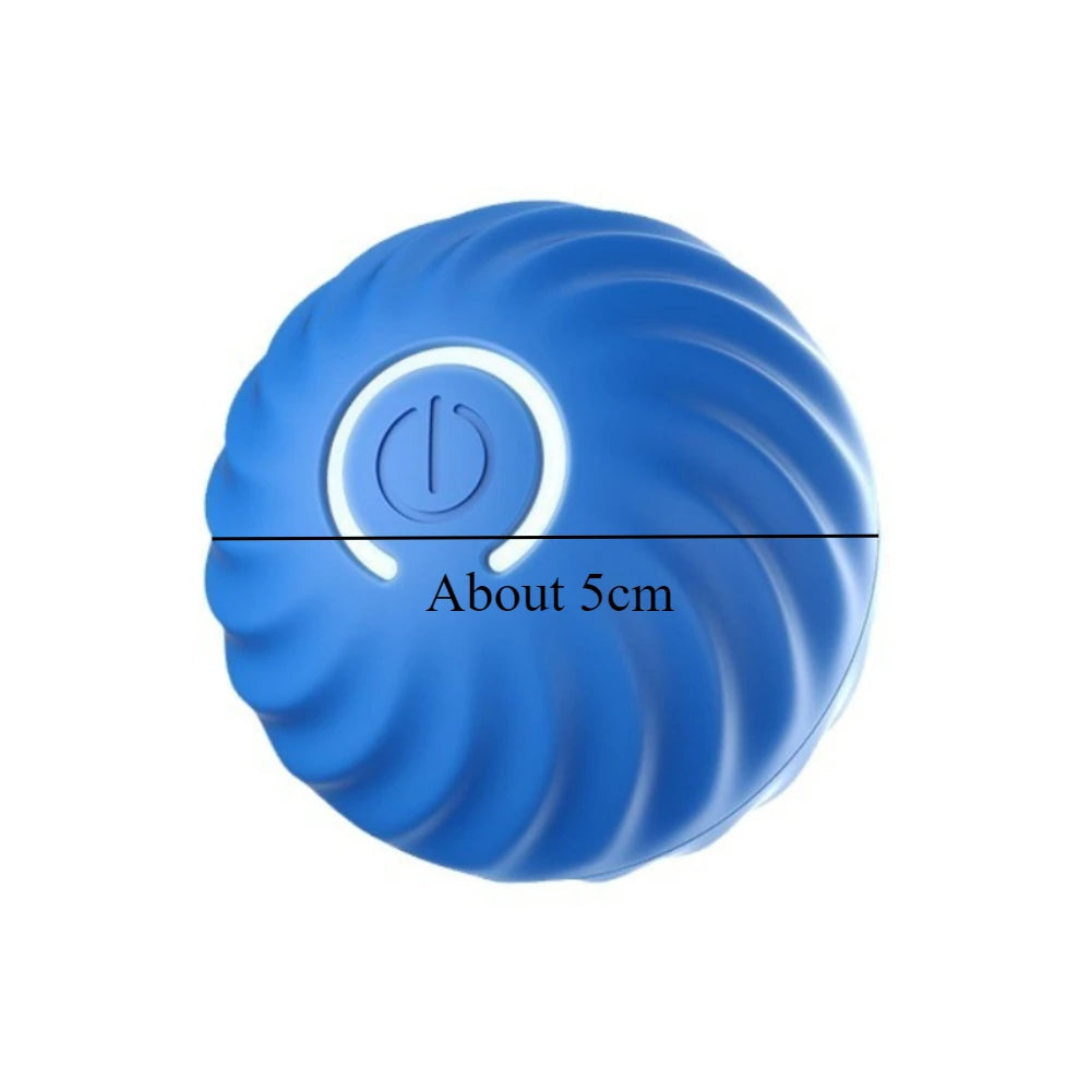Pet Toy Ball Automatic Moving furvana tm Dog Toy Ball Smart USB Jumping Rotating Interactive Dog Chew Toy Ball for Puppy Ball Toy