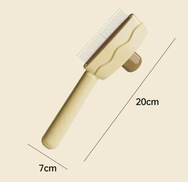 Dog Comb Massage Dog Brush furvana tm Automatic Pet Hair Remover Self Cleaning Cat Brush Dogs Grooming One Button Hair Comb Pet Products