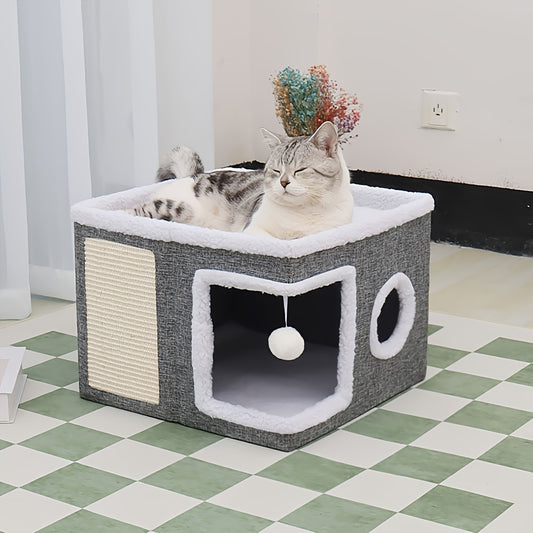 Foldable Multi-Level Cat House™