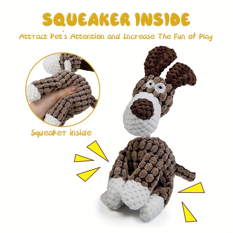 Pet Plush Squeaky Toy Set™