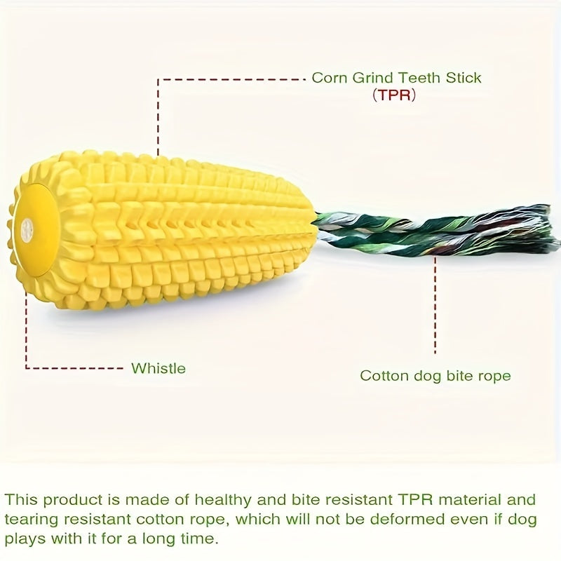 Durable Corn Chew Toy™