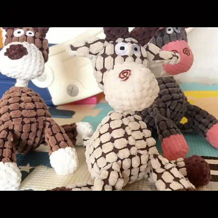 Pet Plush Squeaky Toy Set™